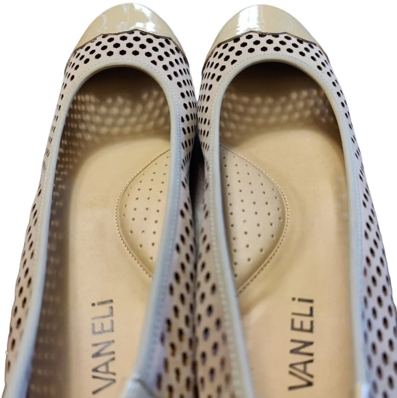 Vaneli Leather Perforated Flats NWOB ๐ - Picture 8 of 13